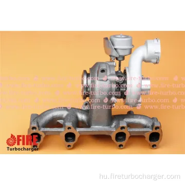 Turbófeltöltő BV39 54399880022 038253014G Audi A3 TDI -hez